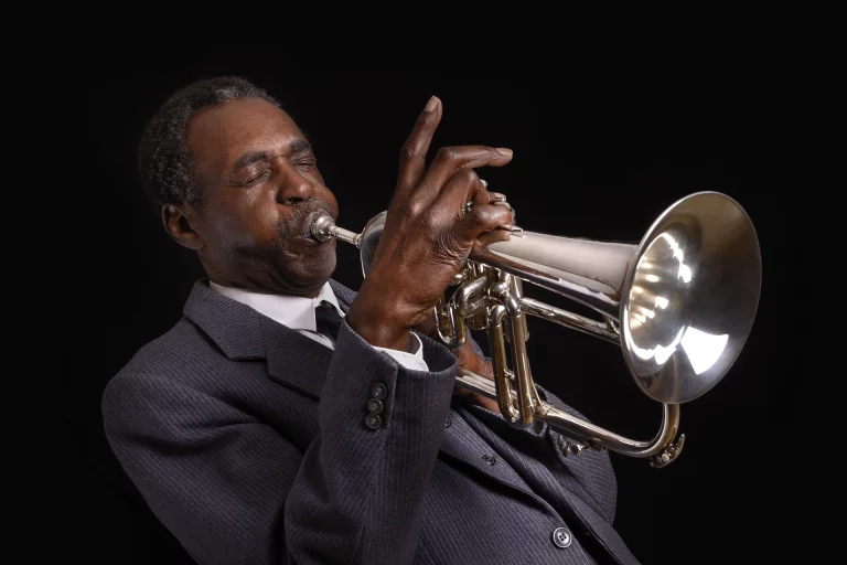 joueur de jazz au bugle