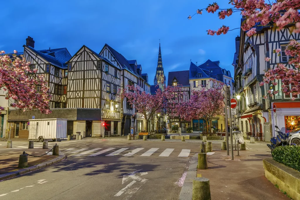 photo centre historique de Rouen