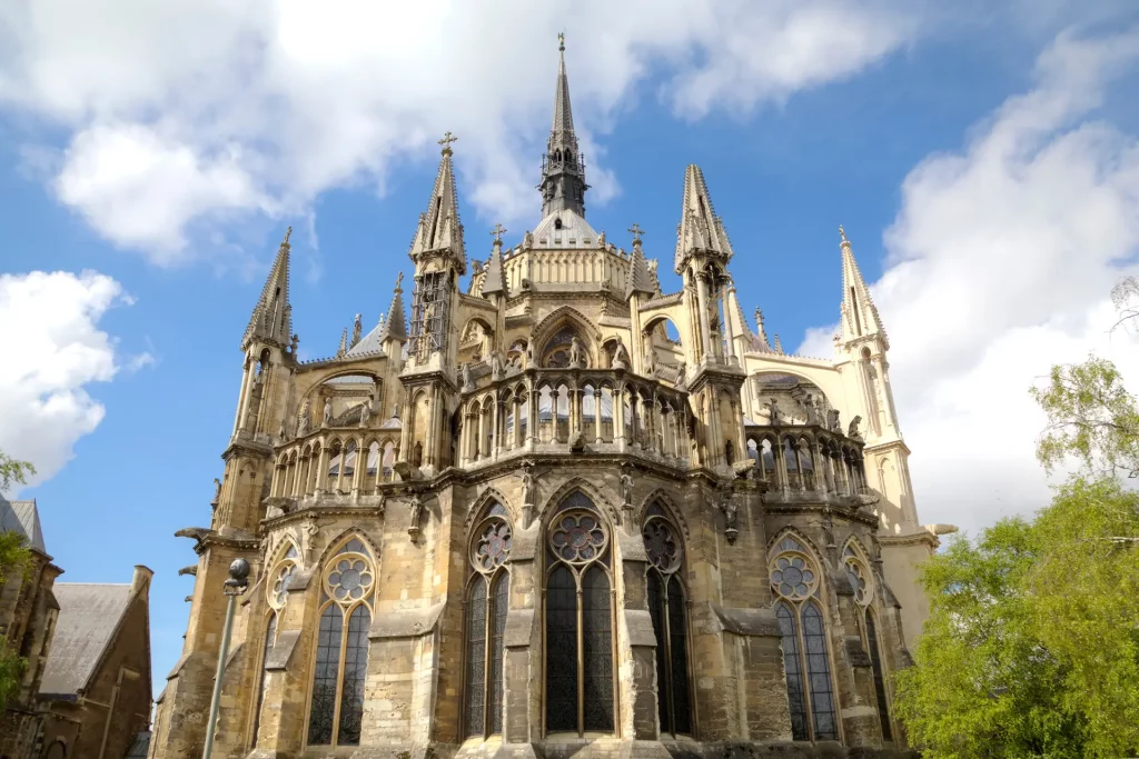 photo de la cathédrale notre dame de Reims