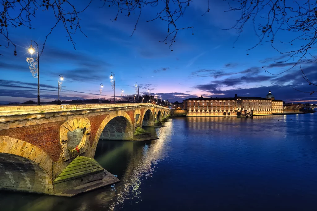 photo du pont Saint-Pierre de Toulouse