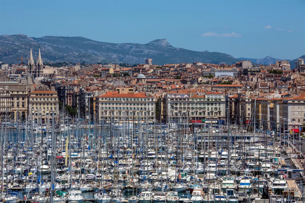 photo du port Marseille