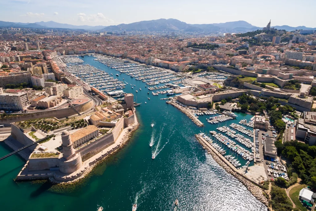 photo du port de Marseille