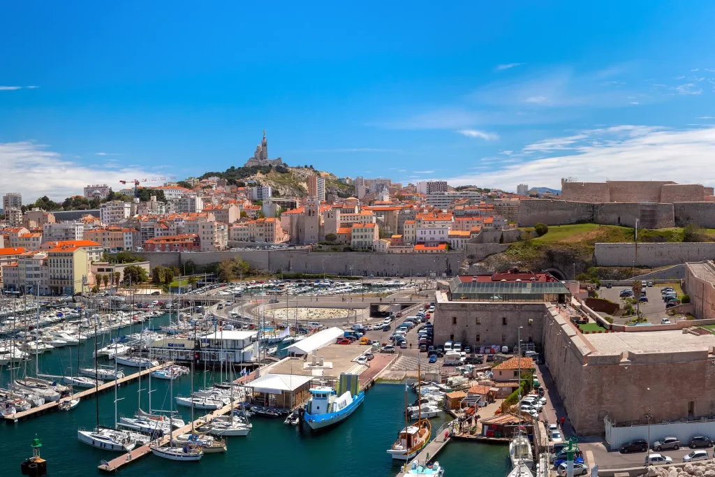 photo du vieux port de Marseille