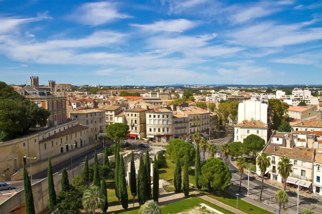 photo panorama de Montpellier