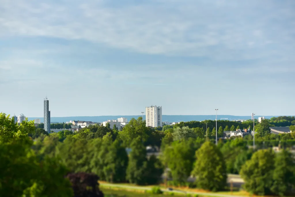photo panoramique de Reims