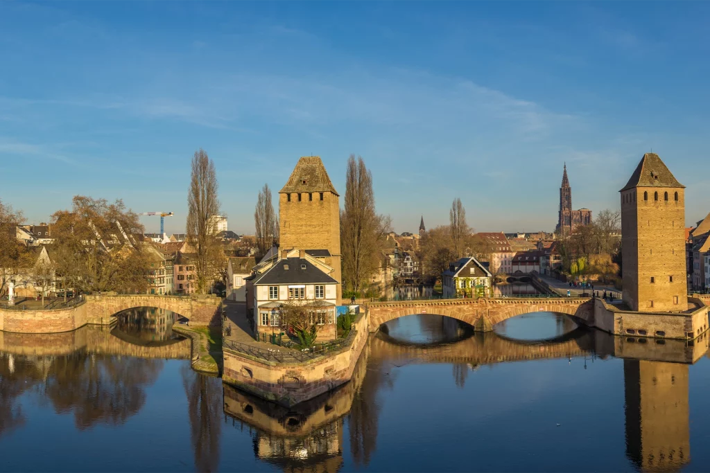 photo de ponts couverts de Strasbourg