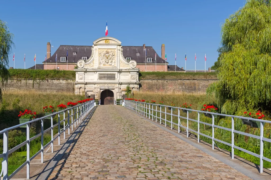 photo porte ancienne de la forteresse de Lille