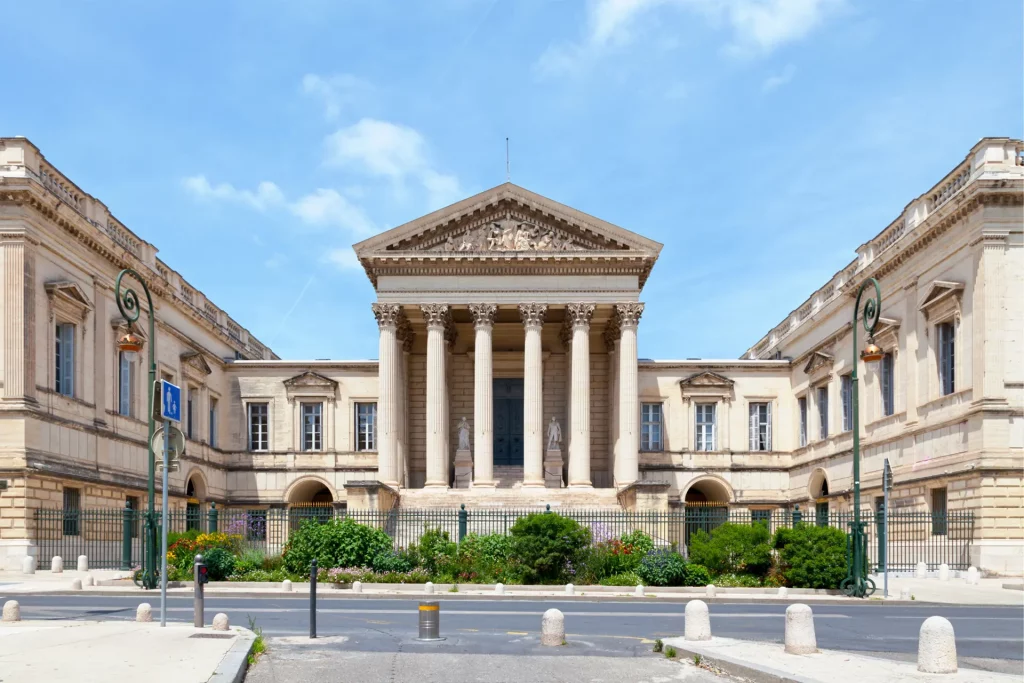 photo du tribunal de Montpellier
