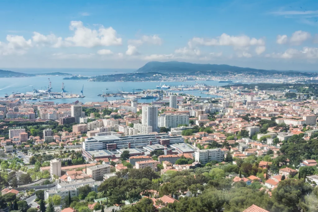 photo vue panoramique de-Toulon