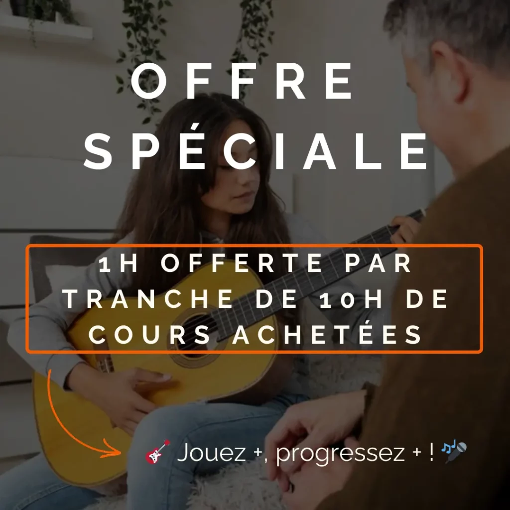 Promotion cours de musique