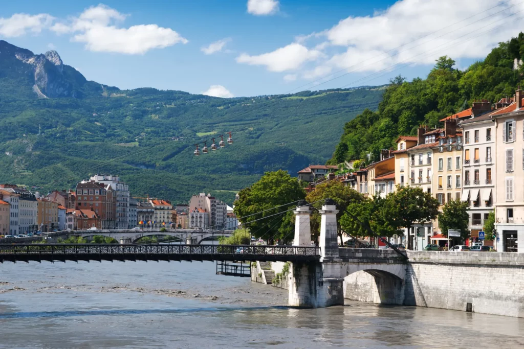 photo du pont de Grenoble