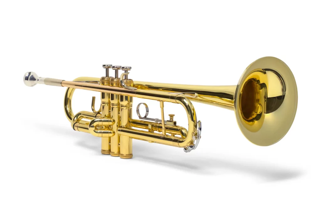 Trompette instrument d'e musique