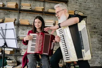 Cours d'accordéon débutant enfants