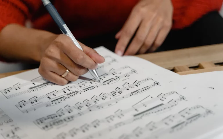 Partitions vierges de piano