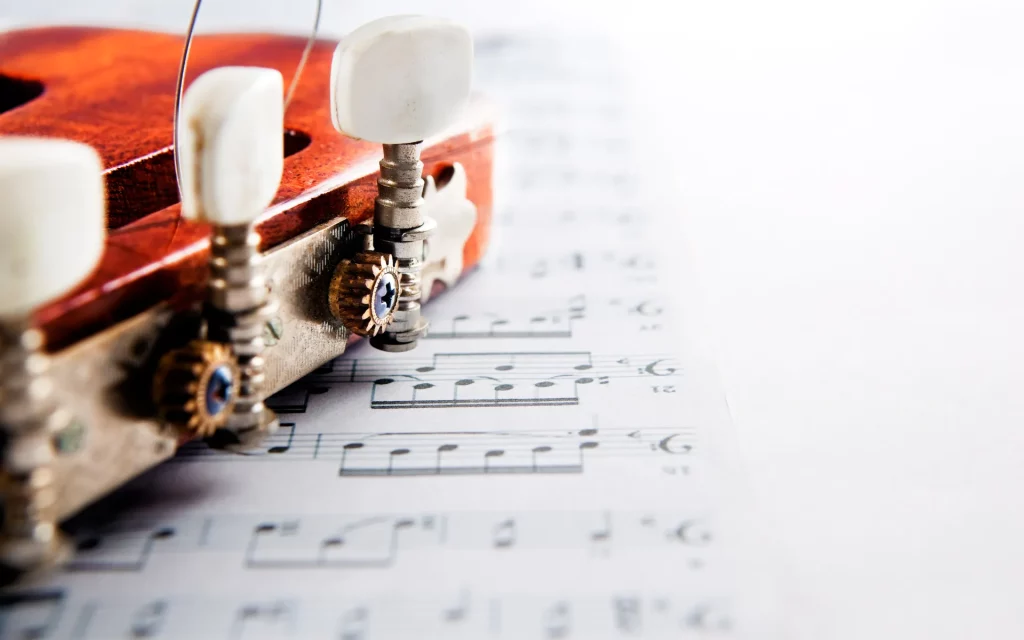 partition vierge guitare